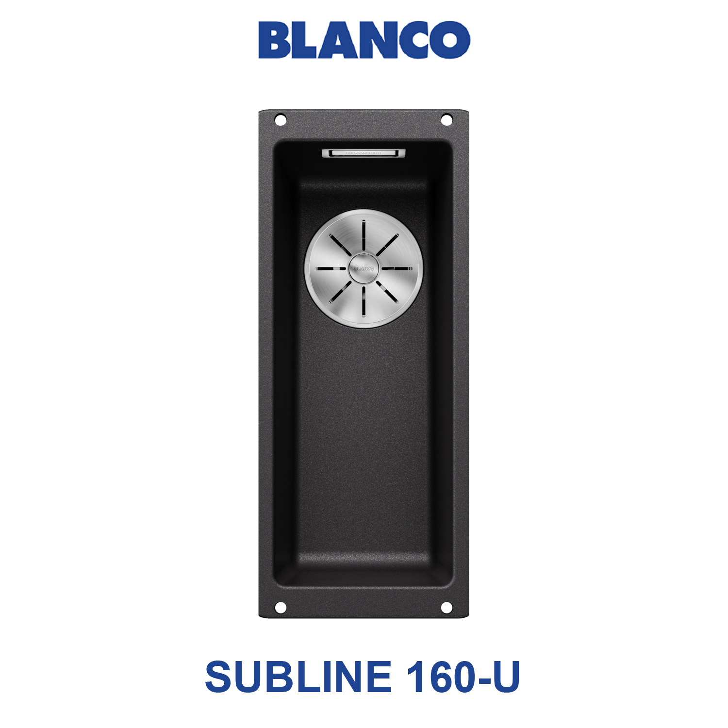 blanco sublime 160-u black